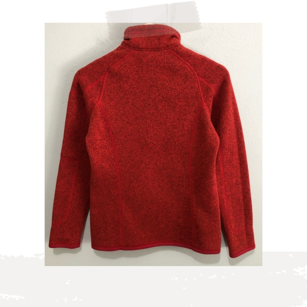 Patagonia xs Better Sweater 1/4 zip copper red - Picture 6 of 6
